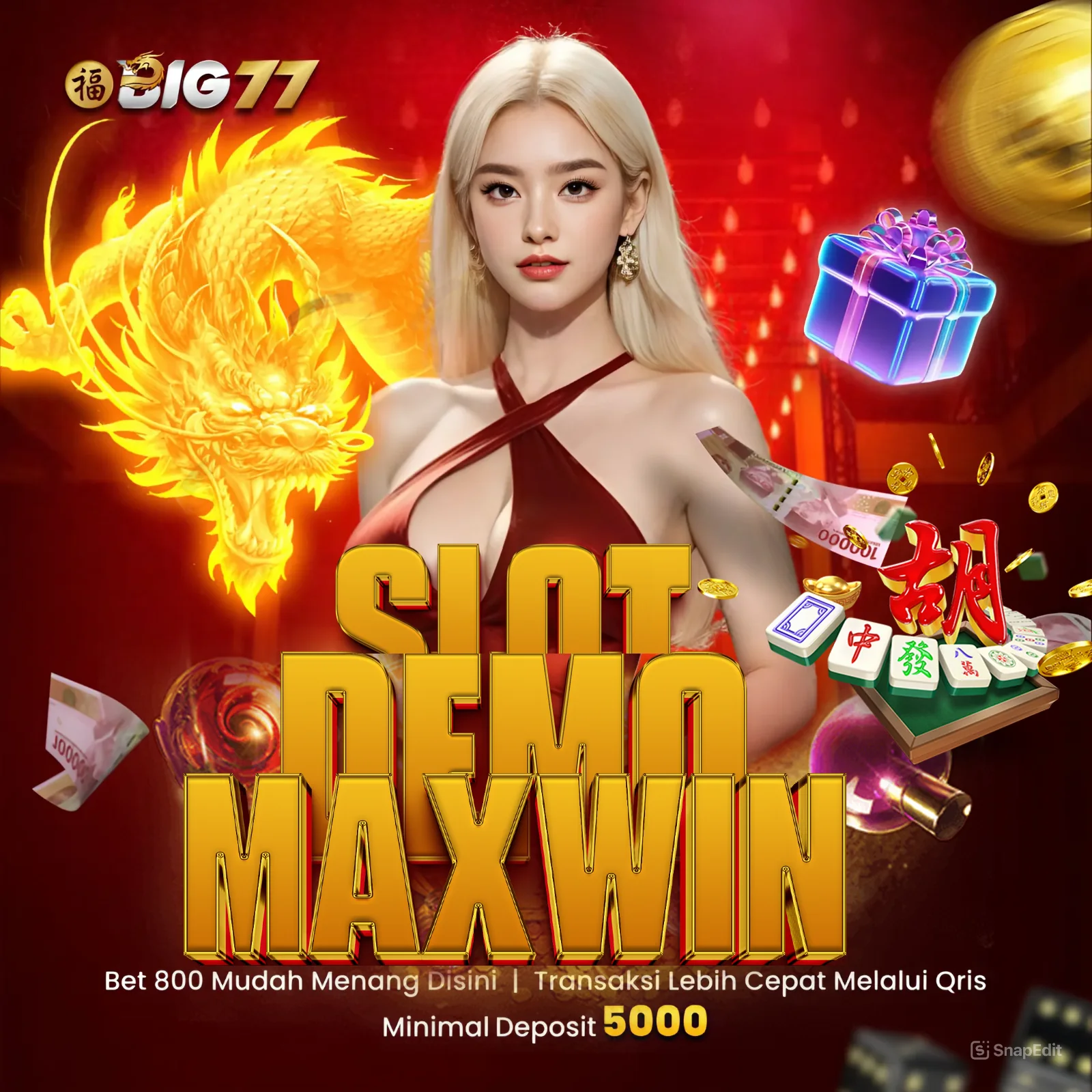 BIG77: Link Slot Gacor Maxwin & Situs Joker123 Gampang Menang!